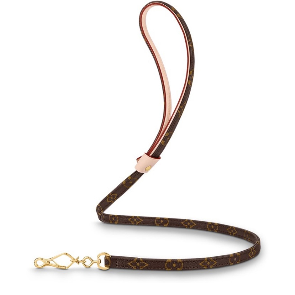 LOUIS VUITTON Baxter Dog Leash MM